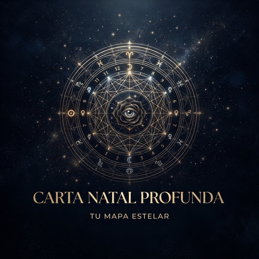 Carta Natal Profunda: Tu Mapa Estelar 🌟
